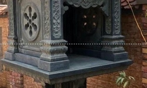 117+ mẫu bàn thờ thiên đá không mái đẹp bán Bình Định - khóm thờ đá