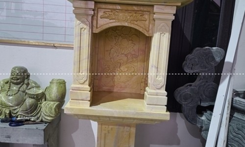 145+ mẫu bàn thờ thiên đá không mái đẹp bán Đắk Nông - khóm thờ đá