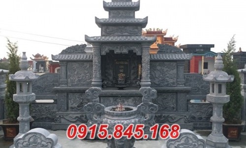 58+ Mẫu kỳ đài thờ chung bằng đá tự nhiên Ninh Bình