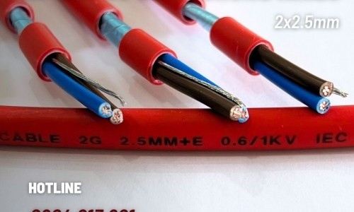 Cáp tín hiệu chống nhiễu 2x1.0mm chống cháy Altek kabel 