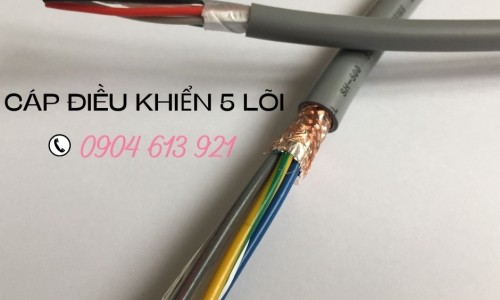 Dây tín hiệu chống nhiễu 5 lõi 0.75mm Altek kabel Đà Nẵng, HCM, HN 