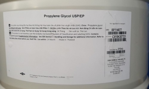 Dung môi PROPYLENE GLYCOL USP (PG dược)