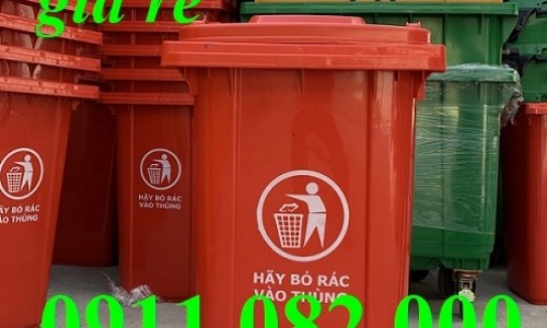  Giảm giá thùng rác nhựa, thùng rác 120l, 240l, 660l giá rẻ- lh 0911.0