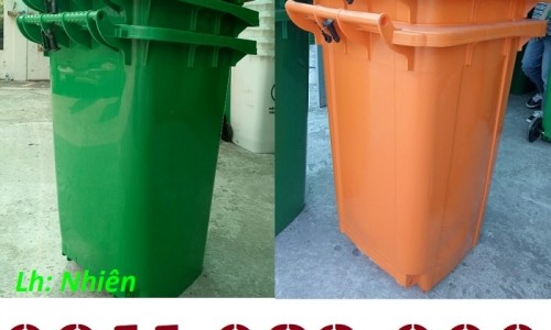  Nơi chuyên cung cấp thùng rác giá rẻ- sỉ thùng rác 120l 240l 660l- lh