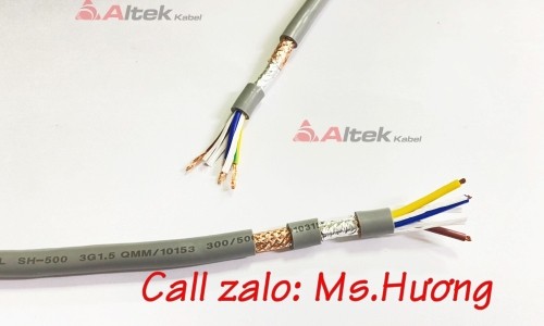 Cáp điện 3 lõi Altek kabel, cáp điều khiển, cáp tín hiệu