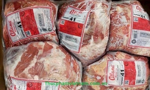 Thịt Nạc Đùi Trâu Allana đông lạnh nhập khẩu (Mã 41)