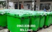 Xe đẩy rác 660L dung tích lớn, thùng rác khu dân cư rẻ / 0963 839 563